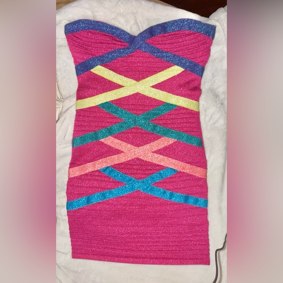 2000s Vintage Bondage Mini Dress - Picture 2 of 7